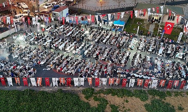 Avcılar’da binler aynı sofrada buluştu