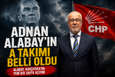 Karşıyaka CHP’de Adnan Alabay A Takımını Açıkladı
