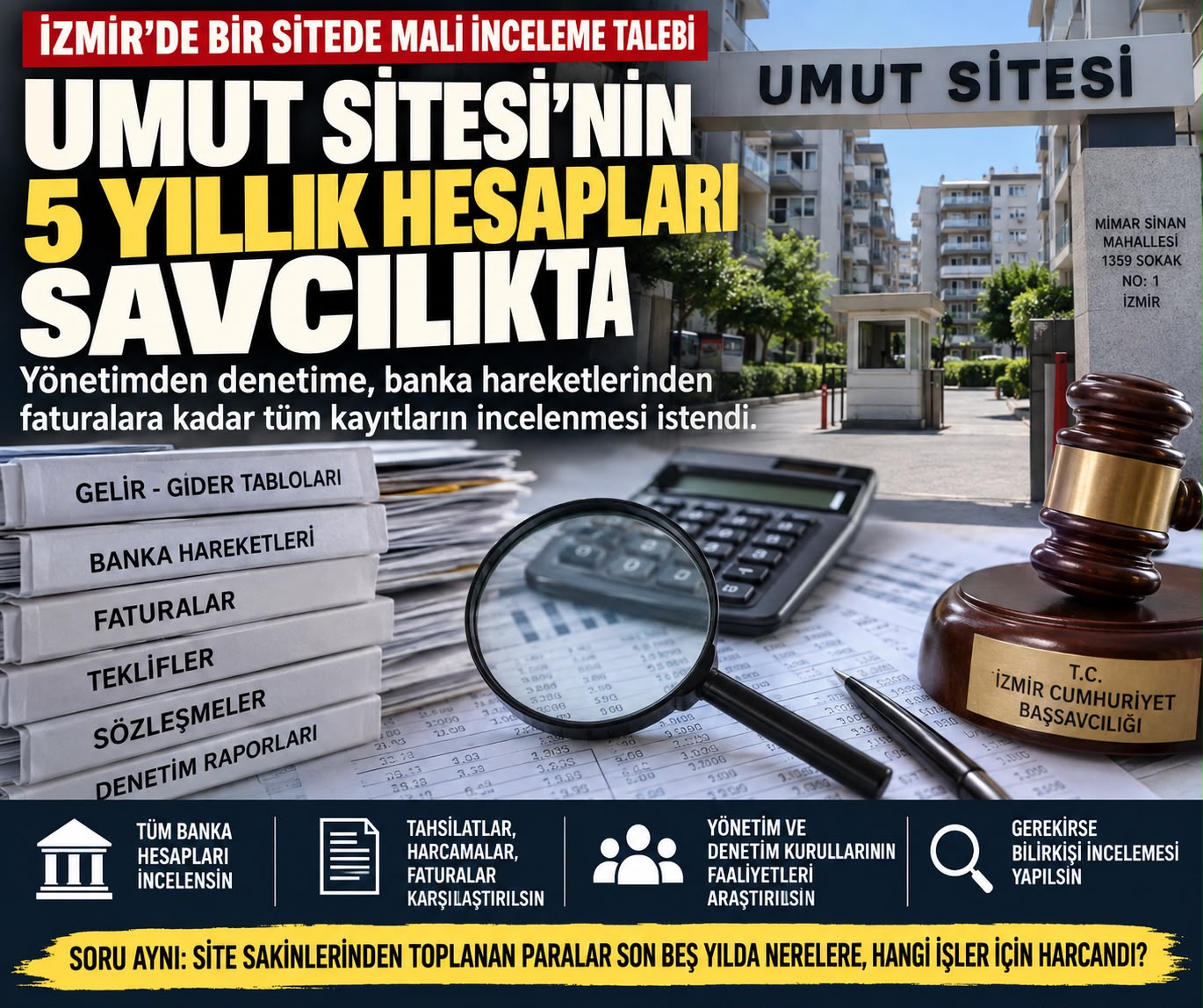 Umut Sitesi’nde Kritik Başvuru