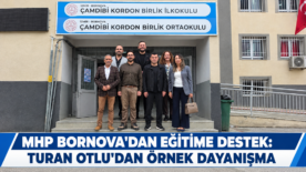 MHP Bornova’dan Eğitime Destek: Turan Otlu’dan Örnek Dayanışma