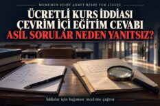 Menemen’de eğitim gündemini sarsan iddialar