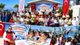 Gümüldür’de 50 öğrenciye deniz ve balıkçılık deneyimi
