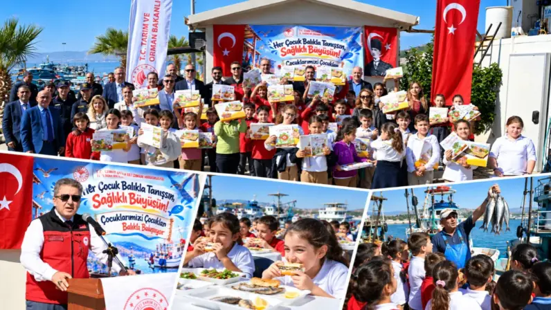 Gümüldür’de 50 öğrenciye deniz ve balıkçılık deneyimi