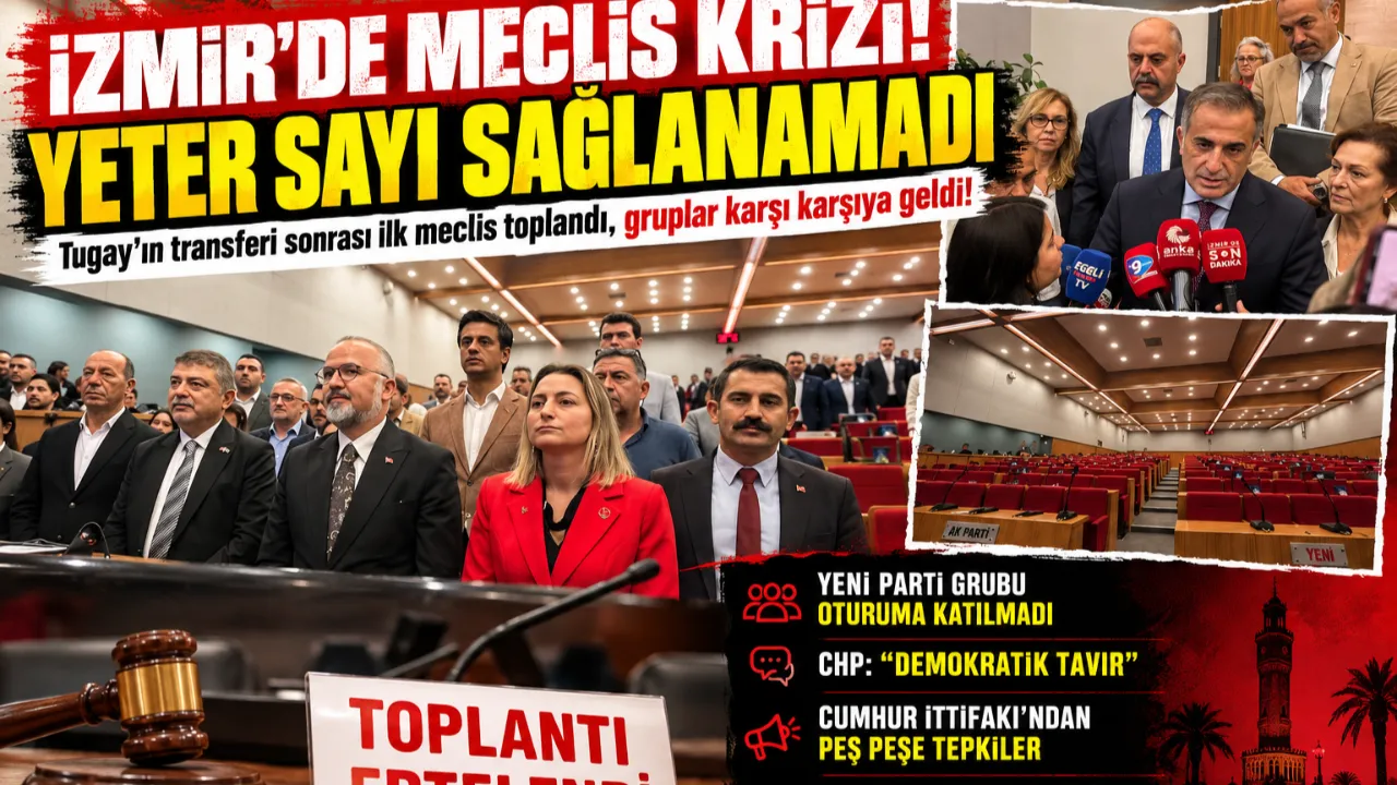İzmir Büyükşehir Meclisi’nde ilk kriz