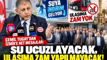 Su ucuzlayacak, ulaşıma zam yapılmayacak
